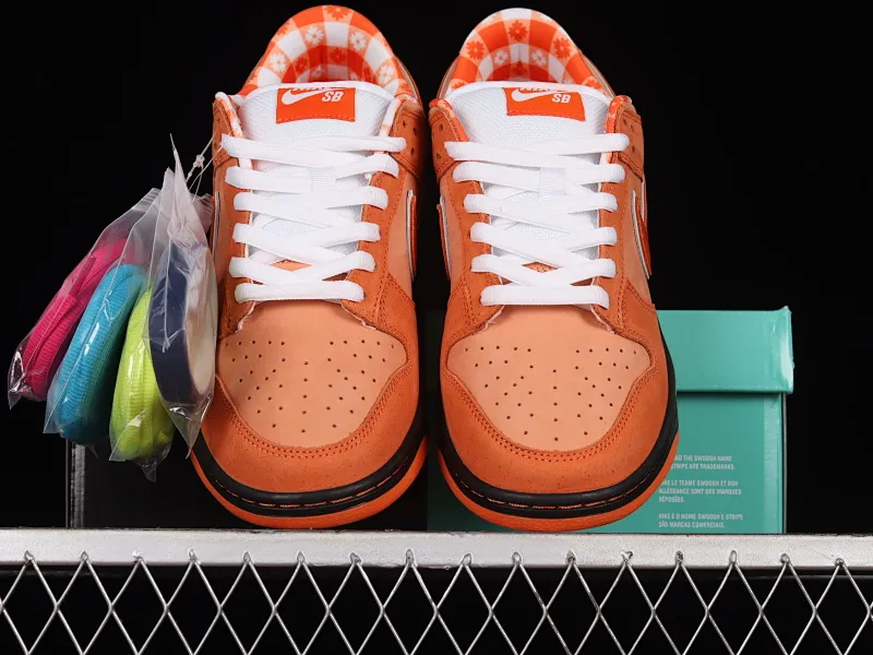 All Categories Nk SB Dunk Series Nk SB Dunk Low Low-top sneakers Pure original version Concepts x Nk SB Dunk Low "Orange Lobster" Orange Lobster SB low-top sports and leisure sneakers FD8776-800